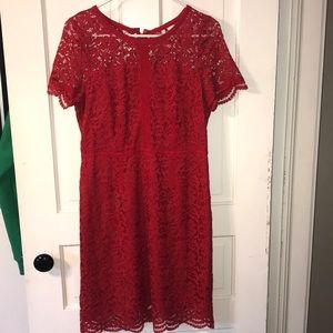 Red Lace Dress